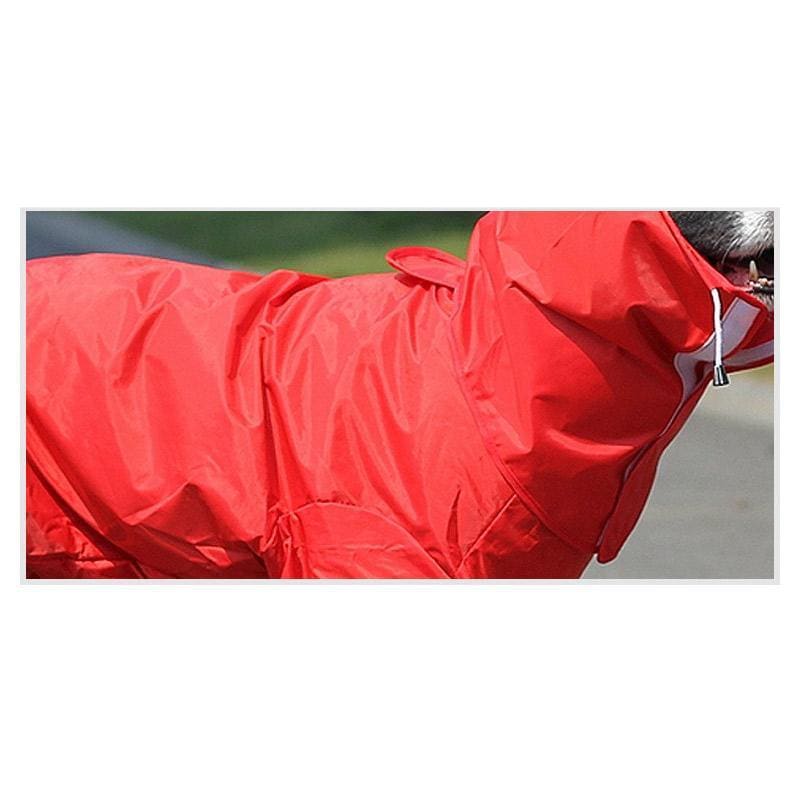 犬用レインコート ペットレインコート 防水 通気 軽量 12-30サイズ 大きいサイズ 汚れ防止 中大型猫犬 ドッグレインコート