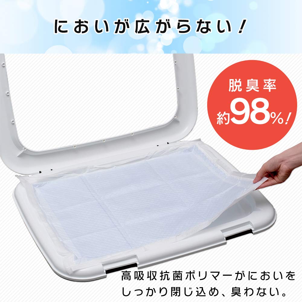 【Amazon.co.jp限定】 Smart Basic ペットシーツ 超厚型 お徳用 超厚型ふつうサイズ(200枚) (ケース販売)