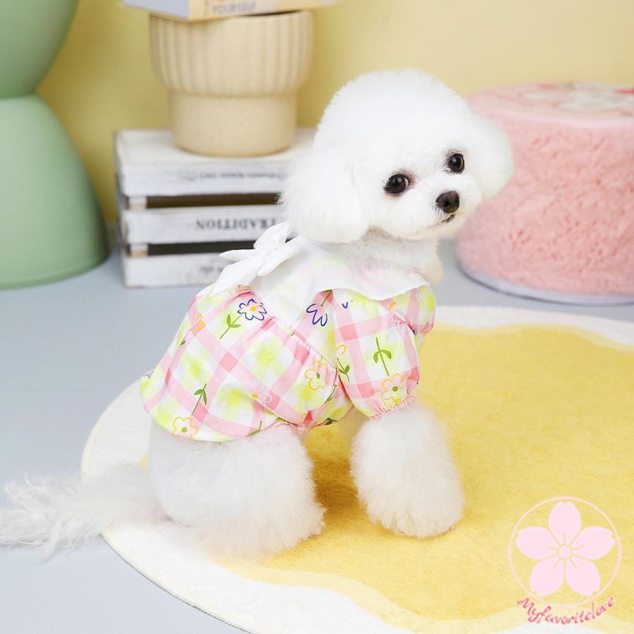 高級な質感 ペット 服 安い 犬 春 夏 秋 フリル ワンピース かわいい 可愛い ハイブランド 猫 ドッグウェア