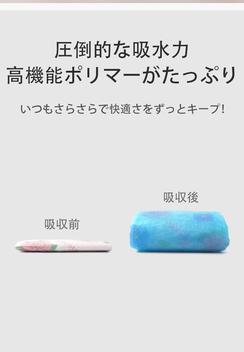 ペットシーツ サクラ柄入り ペットシート薄型 サイズ選択可 レギュラー ワイド スーパーワイド かわいいな柄付き
