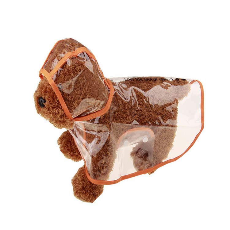 高評価 犬用 レインコート レインポンチョ ドッグウェア 雨具 カッパ 小型犬 中型犬 レインウェア クリア アウトドア ペット 犬 透明 フード付き パーカー 帽子付き 犬服 ペット服 梅雨 雨対策