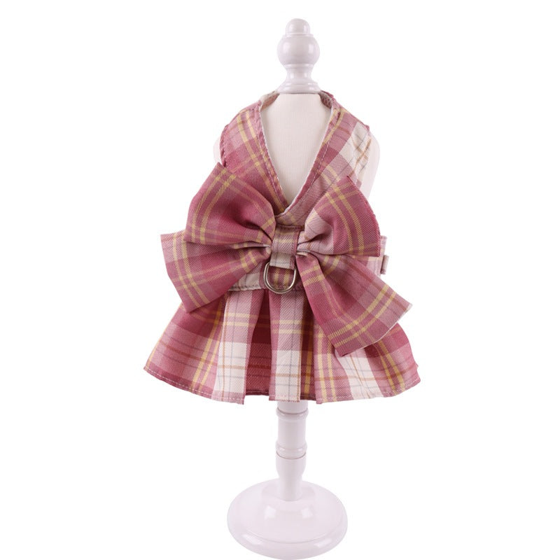 ペット リード 犬 猫 洋服 jk ベストタイプ リード 洋服 テディベア お出かけ チェストストラップ 犬 リード グッズ r n r n