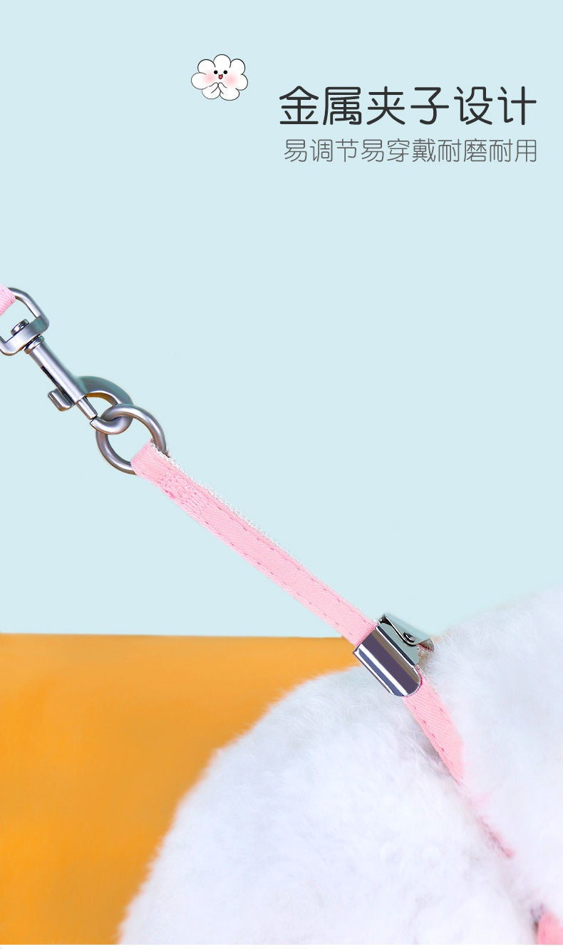 ベストタイプの猫と犬の牽引縄は猫の縄を散歩します メガ割ワンピースパンツトートバッグ