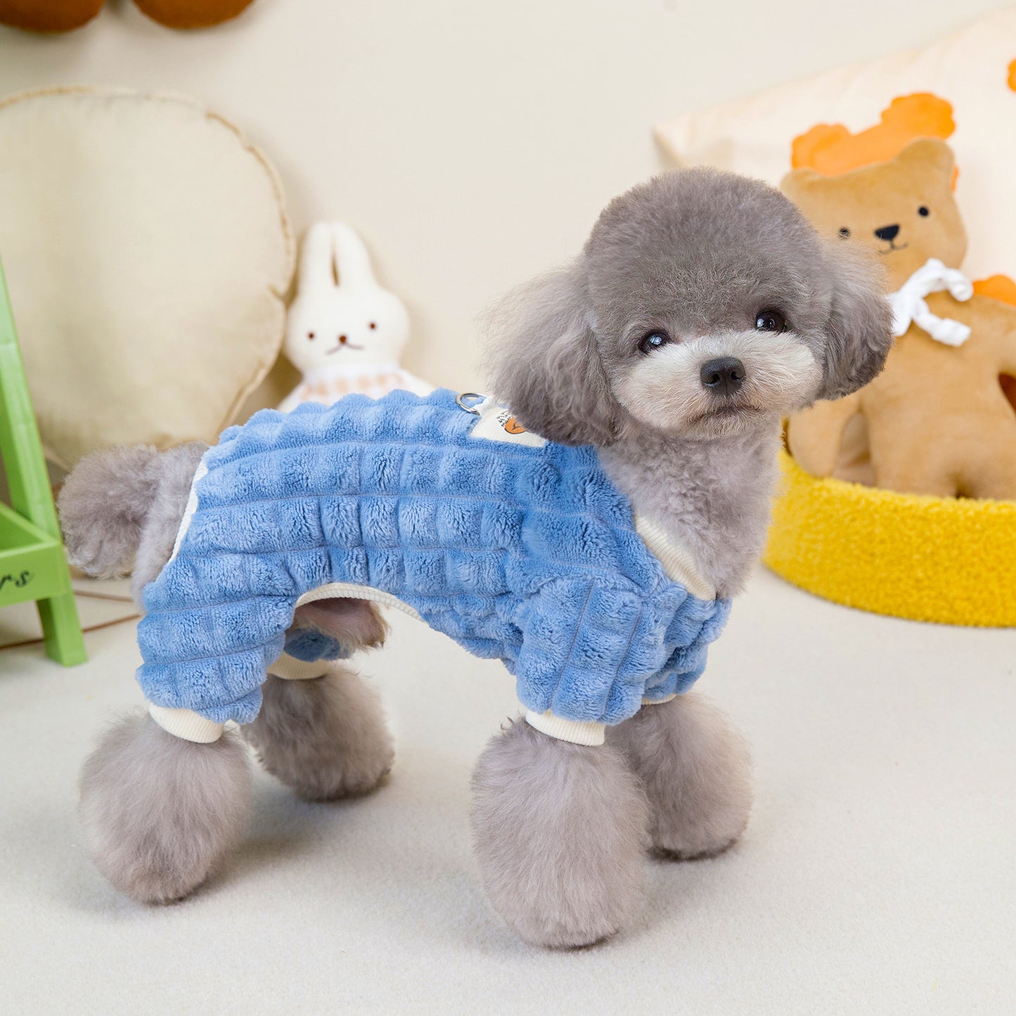 人気犬の服 ペット服 小型犬 猫 着ることができる 秋冬 暖かい 快適 シアリング 4本足 フリースジャケット