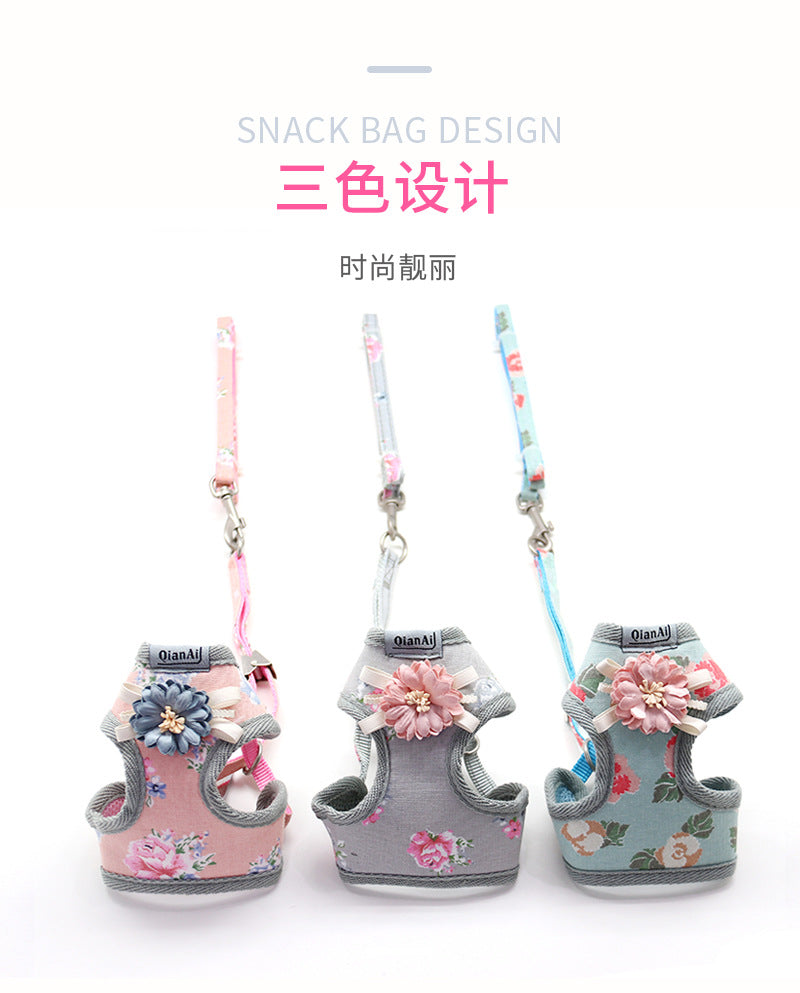 犬 リード 胴輪 犬用ハーネス ハーネスリードセット 犬用 シンプル ペット用品 2点セット 115 ネコ用ハーネス 猫用 中型犬 軽量 おしゃれ 簡単装着 お出かけ 小型犬 ハーネス リーシュ ペッ