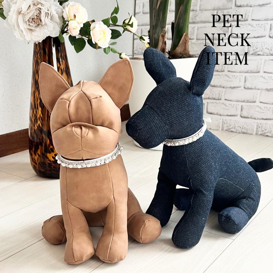 キラキラ pet Accessory ペットアクセサリー チョーカー おしゃれ首輪 neck 猫用首輪 パール 首輪 犬用首輪
