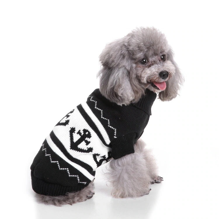 2023年新作入荷 ペット服 犬 服 Tシャツ ドッグウェア犬セーターペットクリスマスセーターニットハイネックペット服セーター犬セーター