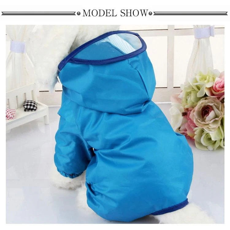 ペット服 犬 レインコート 犬レインコート 小型 中型犬 用 ペットレインコート 雨具 ドッグ ペット服 レインポンチョ カッパ 帽子付 レインウェア
