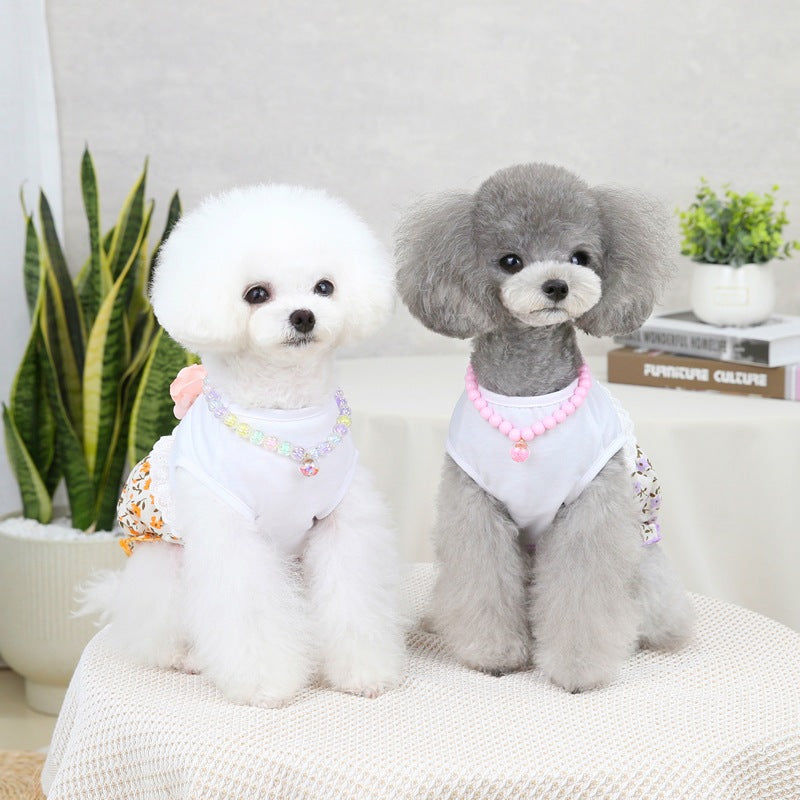 猫 犬 洋服 犬服 ペット服 大中小型犬 ペット用品 犬/猫用 犬の服 ペットウエア 小型犬 中型犬 通気 可愛い ドッグウェア トレーナー 犬 服 ワンピース サロペット ビションフリーゼ 犬猫服