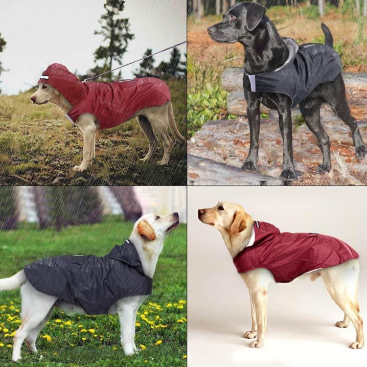犬 レインコート 小型犬 中型犬 大型犬 防水 レインコート ポンチョ 撥水 かっぱ 合羽 雨具 カッパ レインポンチョ ペット服 犬用 レインコート