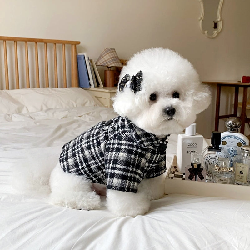 ペット服 犬の服 犬猫服 テディビーベア ヨークシャー 小中型犬 服 快適 ペット用品 犬用品 ペアルック 散歩 防寒 秋冬