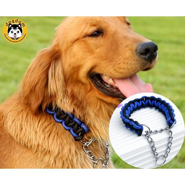 犬 首輪 中型犬 大型犬 ハーフチョーク しつけ 犬用 おしゃれ631896138