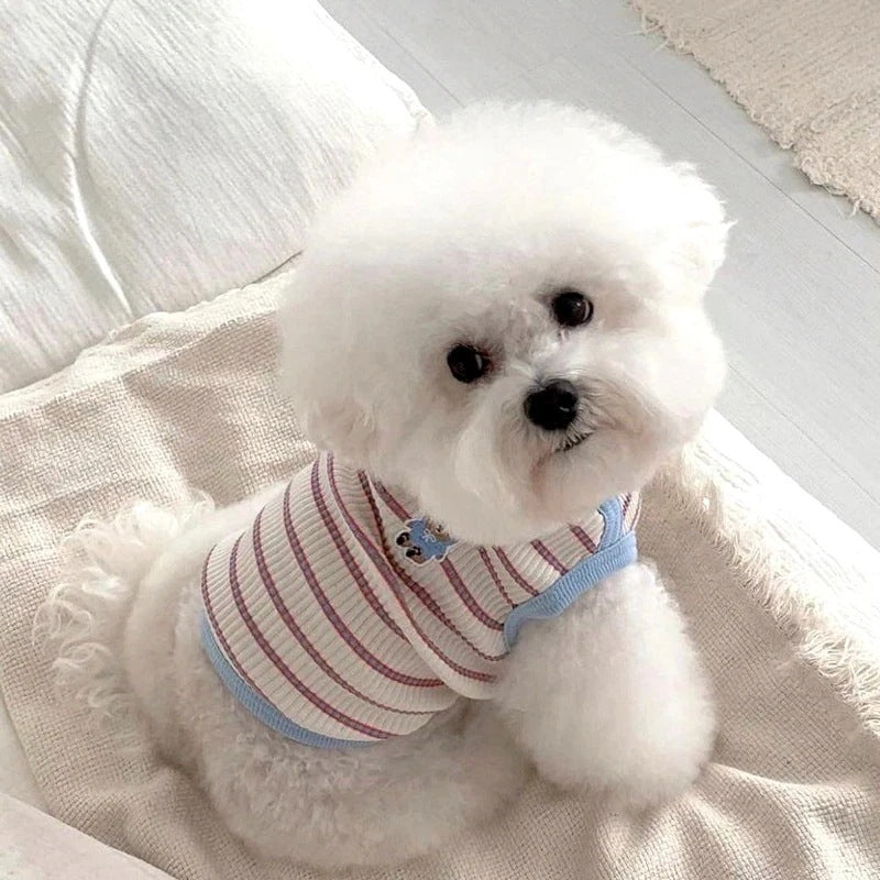 春夏新作 犬服 ペット服 犬 洋服 ペット 犬用品 小中型犬 夏薄型ペットベスト猫小型子犬犬服夏