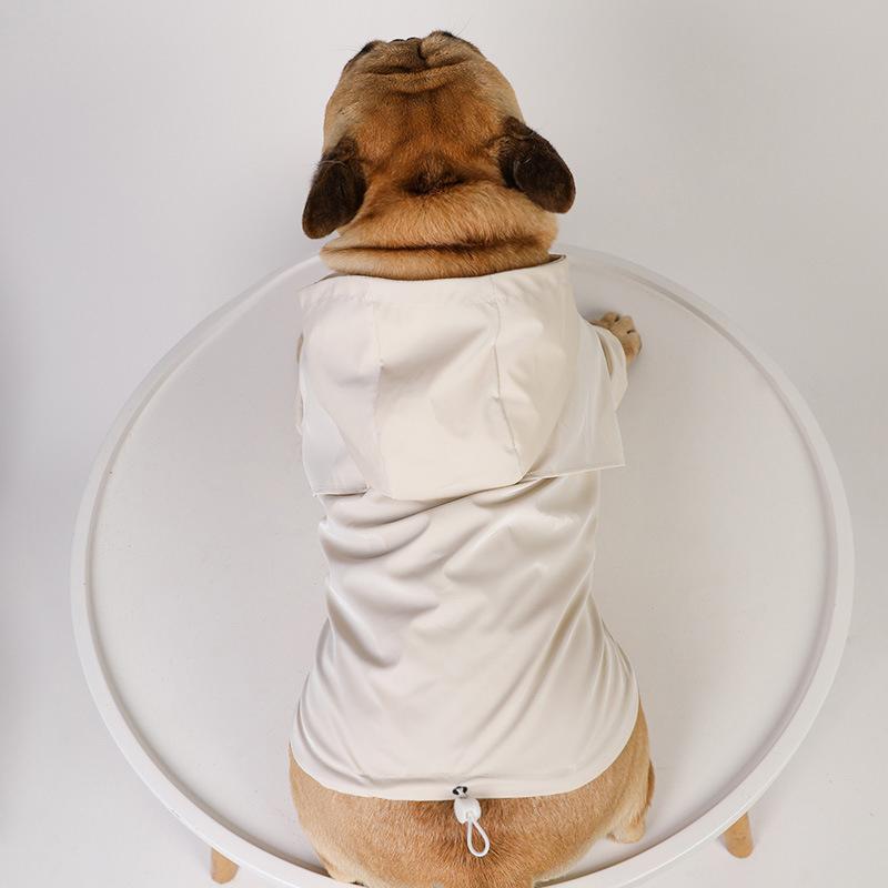 キャット 犬服 雨具 小型犬 防風 ペット用レインコート 防水 猫服 リード通し 犬レインコート レインウェア 撥水 中型犬 犬用 反射素材 ドッグウェア 帽子付き