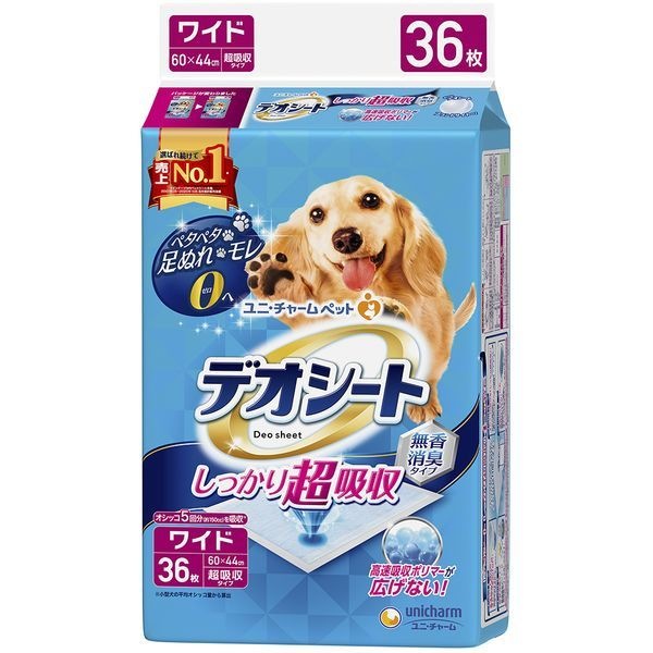 <a href="https://www.qoo10.jp/gmkt.inc/Search/brand.aspx?brandno=18151" target="_blank" class="title_brand" id="btn_brand" title="ユニ・チャーム">ユニ・チャーム</a>デオシート 超吸収無香消臭ワイド36枚