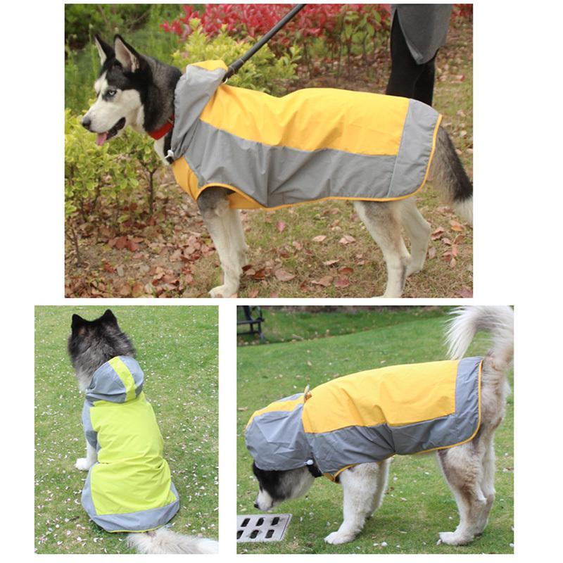 小型 中型 大型犬用】レインコート レインポンチョ カッパ 犬服 犬 服 犬の服 ドギーランド マジックテープ 着せやすい 梅雨