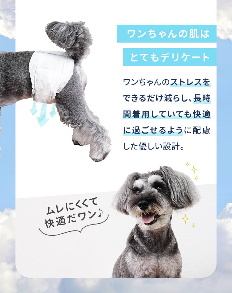 <a href="https://www.qoo10.jp/gmkt.inc/Search/brand.aspx?brandno=114450" target="_blank" class="title_brand" id="btn_brand" title="WEIMALL">WEIMALL</a>犬用おむつ 男の子 おしっこ用 ペット オムツ カバー 小型犬 小型犬 中型犬 テープ付き 紙オムツ しつけ 介護 避妊用 お漏らし対策 ペット用 紙おむつ 60枚 120枚 72枚 144枚
