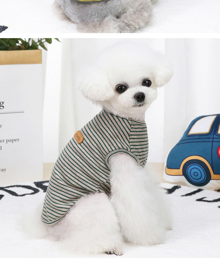 春夏新作 犬服 ペット服 犬 洋服 ペット 犬用品 小中型犬 ペット猫子犬犬服夏薄手部分小型犬ベスト春秋