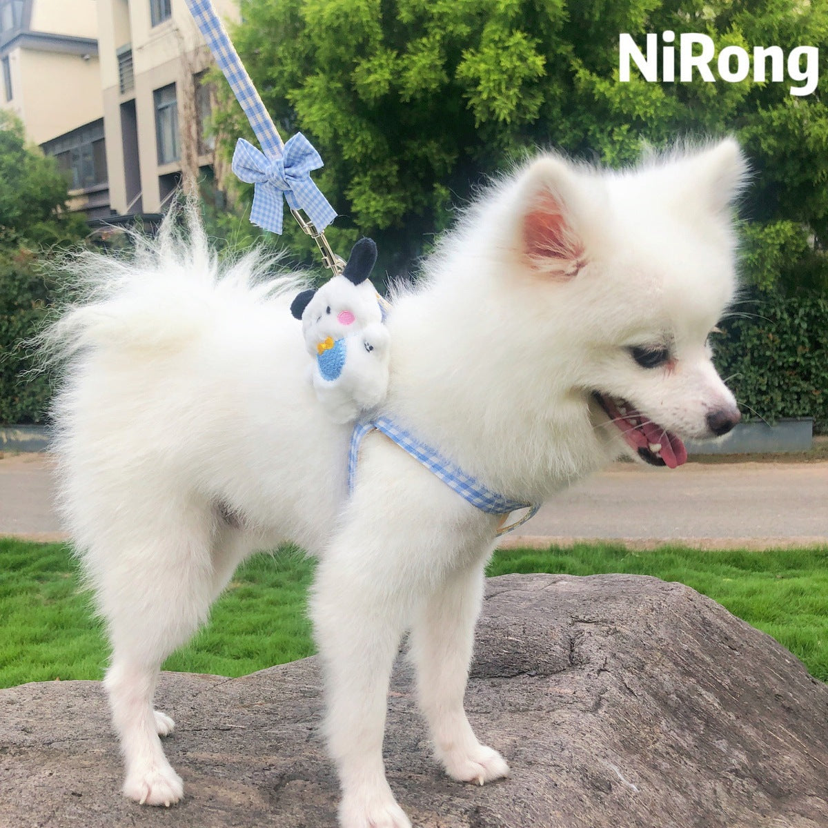 メガ割犬牽引ロープ漫画散歩犬牽引ロープ胸ストラップ屋外犬ロープ犬チェーン猫ロープ猫博美テディ963