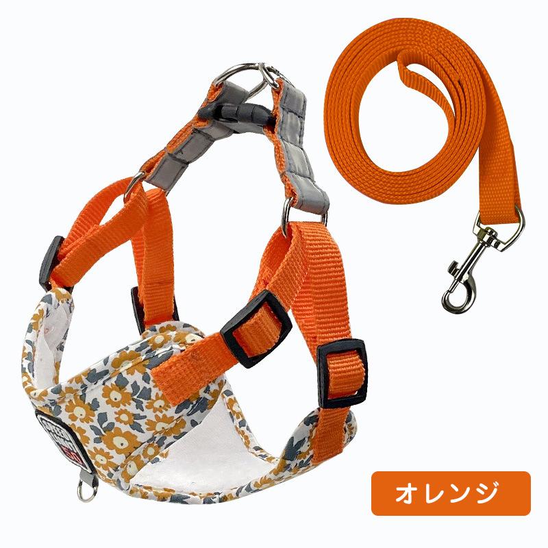 新商品プロモーション,数量限定 ソフトハーネス 犬用ハーネス リード セット 犬 ハーネス リード付き ペット用 胴輪 小型犬 中型犬 大型犬 反射 迷子防止 脱走防止 簡単装着 メッシュ 通気性ソ