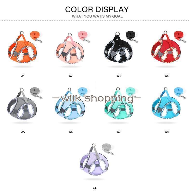 限定SALE!犬 犬ハーネス ハーネス リード付き 犬用 猫用 ペット おしゃれ 脱げない かわいい 小型 中型 大型 メッシュ 胴輪 散歩