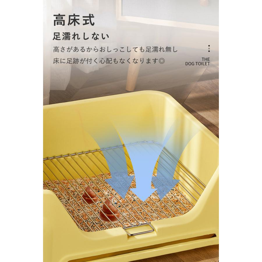 犬用 洗える トレーニング おしゃれ 犬トイレトレー ペットトイレ レギュラー 洗える ペット 高床式 犬 犬 犬トイレ トイレトレー