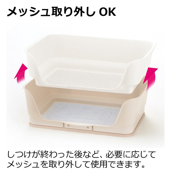 <a href="https://www.qoo10.jp/gmkt.inc/Search/brand.aspx?brandno=19528" target="_blank" class="title_brand" id="btn_brand" title="リッチェル">リッチェル</a>お掃除簡単ステップ壁付トイレ レギュラー ダークブラウン
