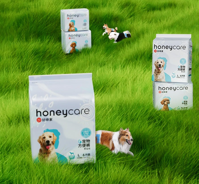 <a href="https://www.qoo10.jp/gmkt.inc/Search/brand.aspx?brandno=109151" target="_blank" class="title_brand" id="btn_brand" title="Honeycare">Honeycare</a>男の子用マナーおむつオムツ 36枚 ペットの紙おむつ 男の子 しつけ 男の子 マナーおむつ ペット 犬 おむつ 犬用 オス オムツ 犬オムツ ペットオムツ 犬用オムツ 紙オムツ 小型犬 テープ式