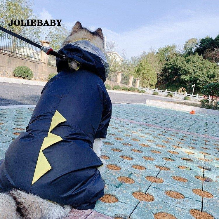 レインコート カバー 薄型 ペットとお揃いの服 中型犬/大型犬 ペアルック 飼い主とお揃い服 犬の服 犬とオーナーお揃い お散歩 雨具 梅雨対策