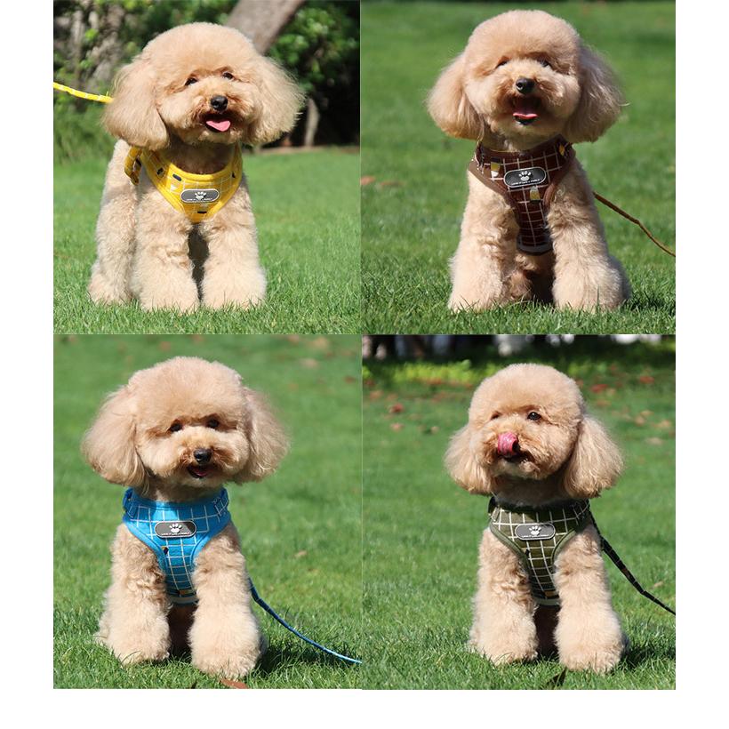 猫 メッシュ ドッグ ウェアハーネス キャット ペット ハーネス 服 リード付 胴輪 犬