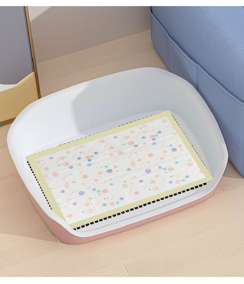 <a href="https://www.qoo10.jp/gmkt.inc/Search/brand.aspx?brandno=109151" target="_blank" class="title_brand" id="btn_brand" title="Honeycare">Honeycare</a>ペットシーツ 中厚型 ジャスミンの香り付き ペットシート厚型 レギュラー92枚*6袋 ワイド46枚*6袋 スーパーワイド20枚*6袋 香り付き サイズの選択