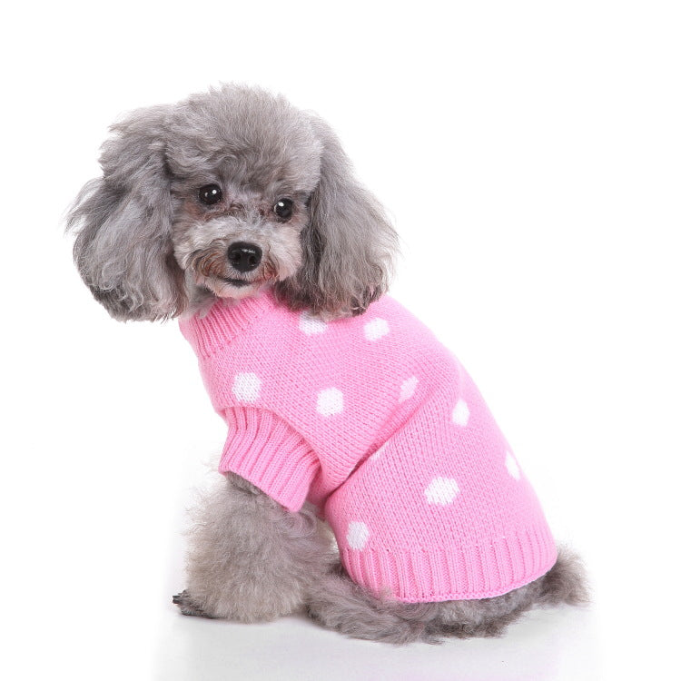 2023年新作入荷 ペット服 犬 服 Tシャツ ドッグウェア犬セーターペットクリスマスセーターニットハイネックペット服セーター犬セーター