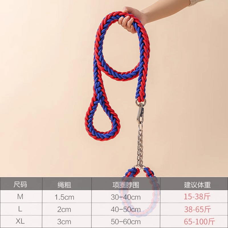 犬 リード ハーネス 紐 散歩紐 犬用デニムハーネス&リード けん引ロープ ペット用品 s01