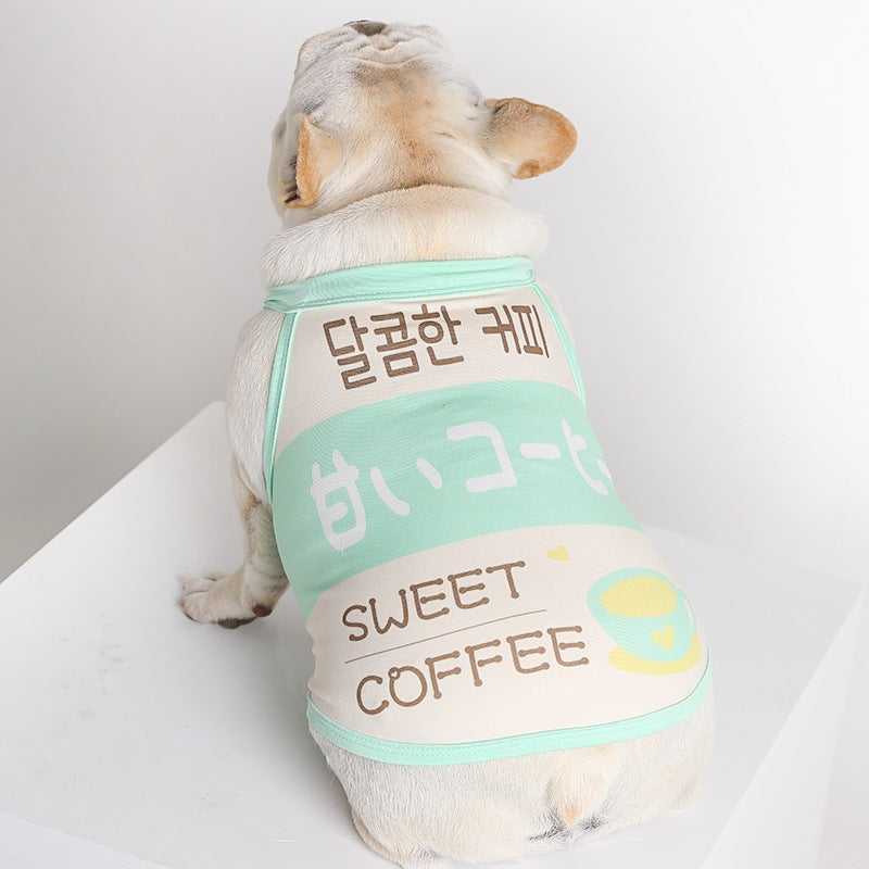ドッグウェア サロペット ペット服 ワンピース ペットウエア 小型犬 トレーナー 犬 犬用品 服 テディビーベア 4 犬 犬服 中型犬 散歩 通気 犬猫服 犬の服 洋服 猫 可愛い 綿 ビションフリー