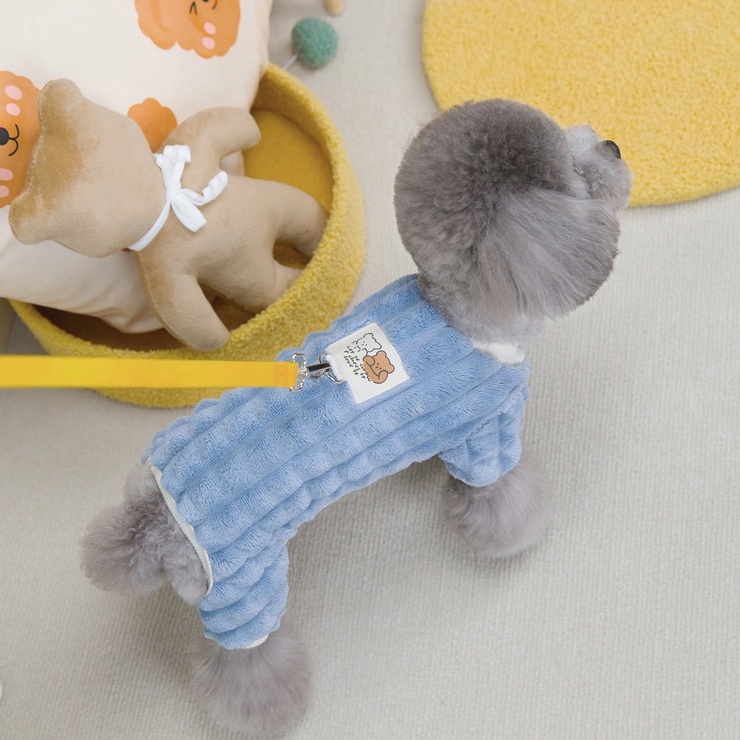 人気犬の服 ペット服 小型犬 猫 着ることができる 秋冬 暖かい 快適 シアリング 4本足 フリースジャケット