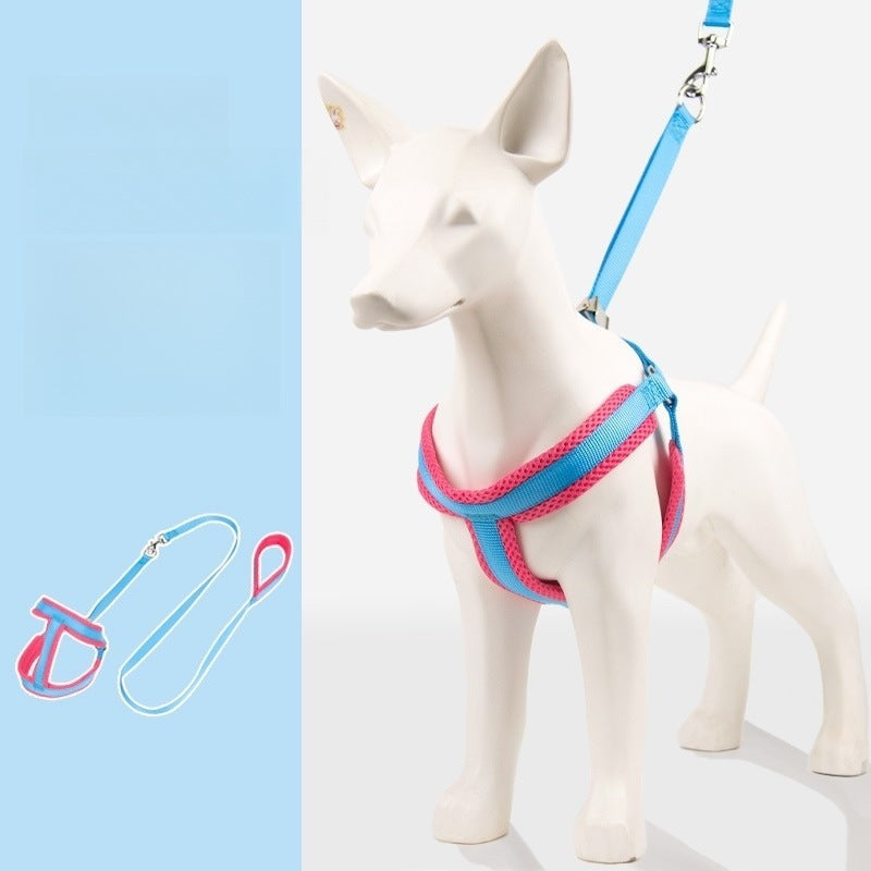 ハーネス ハーネスリードセット 小型犬 中型犬 お散歩 軽量 65 リード おしゃれ シンプル 犬用 犬用ハーネス お出かけ 胴輪 ペット用品 猫用 ネコ用ハーネス リーシュ 2点セット 簡単装着 犬