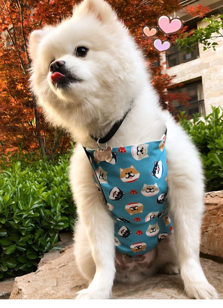 犬 クールベスト 保冷剤 付き 冷却ベスト 冷感ベスト 熱中症対策 ペット 服 ドッグ h0415