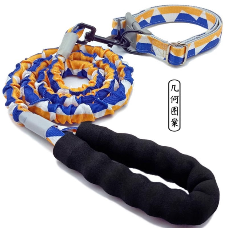 犬 リード ハーネス 紐 散歩紐 犬用デニムハーネス&リード けん引ロープ ペット用品 s14