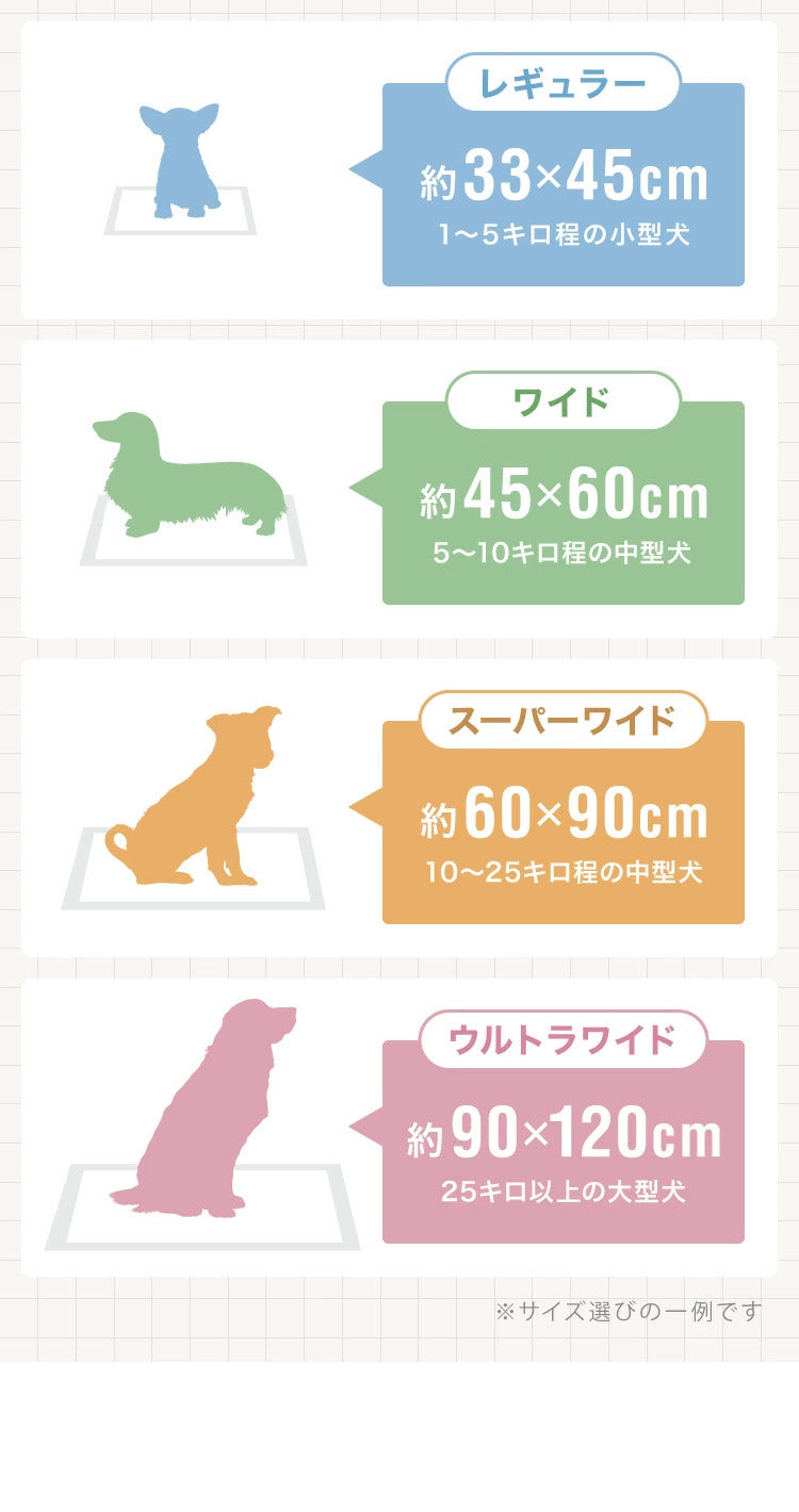 <a href="https://www.qoo10.jp/gmkt.inc/Search/brand.aspx?brandno=134820" target="_blank" class="title_brand" id="btn_brand" title="リコメン堂">リコメン堂</a>ペットシーツ 薄型 レギュラー 800枚 ワイド 400枚 スーパーワイド 200枚 ウルトラワイド 100枚 ホワイト 白 大容量 超吸収 抗菌 消臭 トイレシート トイレシーツ ペットシート