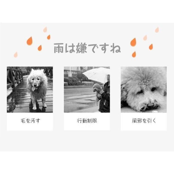 ドッグウェア 犬用 レインコート レインウェア ペット 犬の服 フード付き 犬服 雨具 ペット用品 雨の日 レインコート ワンちゃん 防水 散歩 お出かけ 梅雨対策