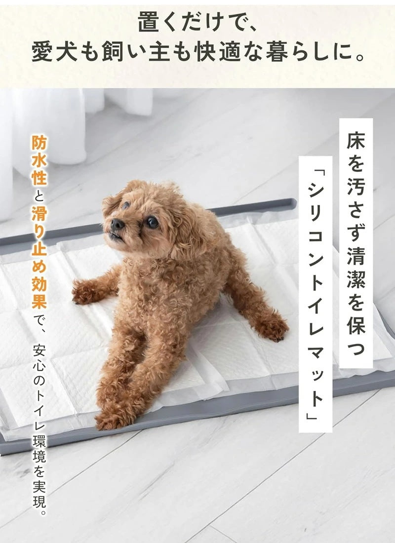 人気 新作 マット トイレトレー ペット用 滑り止め お手入れ簡単 持ち運び 犬 猫 多頭飼い エサ トレー シリコン ペットマット フードトレー ペットトレー エサ皿 餌皿 エサ入れ フードマット