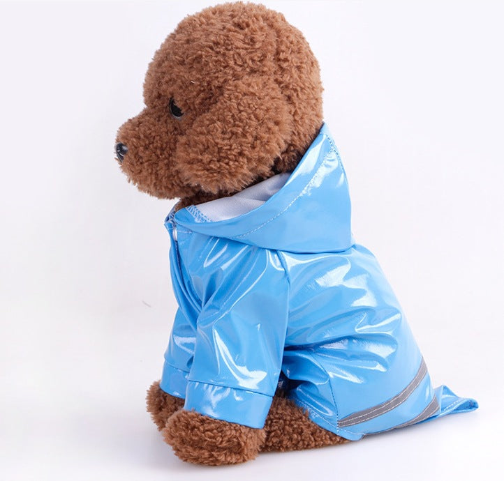 犬服 ドッグウェア レインコート レインポンチョ 人気沸騰 雨の日のお散歩に適 着せやすい ペット用品 ペットグッズ 小型犬 中型犬 撥水 春 夏 秋 冬