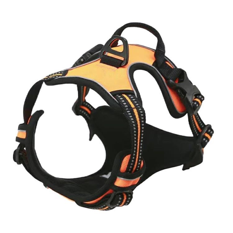 本日限定 2枚購入で150円OFF ドッグ ハーネス 犬 小型犬 大型犬 やさしい 引っ張り防止 負担が少ない 中型犬 犬 おしゃれ 簡単装着 犬用ハーネス アジャスター付&Dカン付 反 新品追加