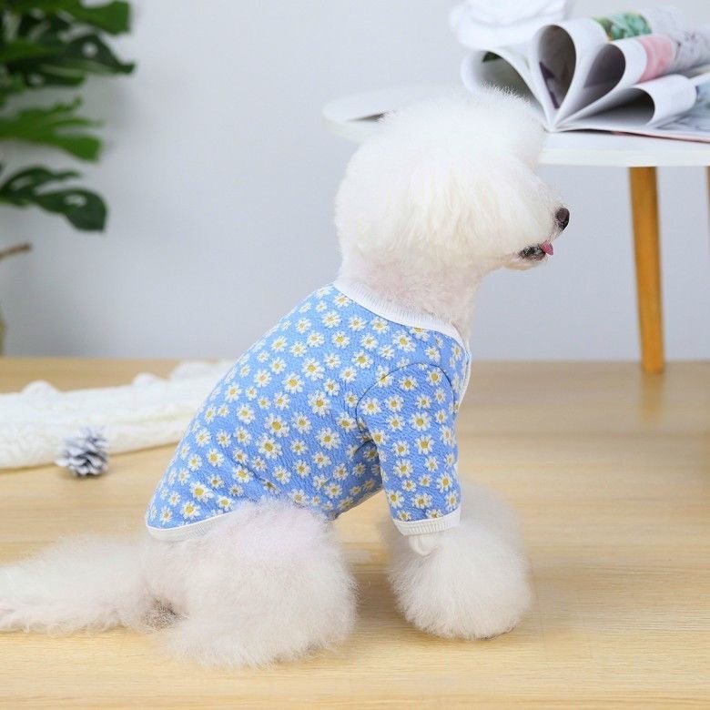 リトルデイジー カーディガン ペット 小型犬 テディ ビションフリーゼ ポメラニアン 犬 服 犬の服 犬 洋服 犬の服夏 犬洋服