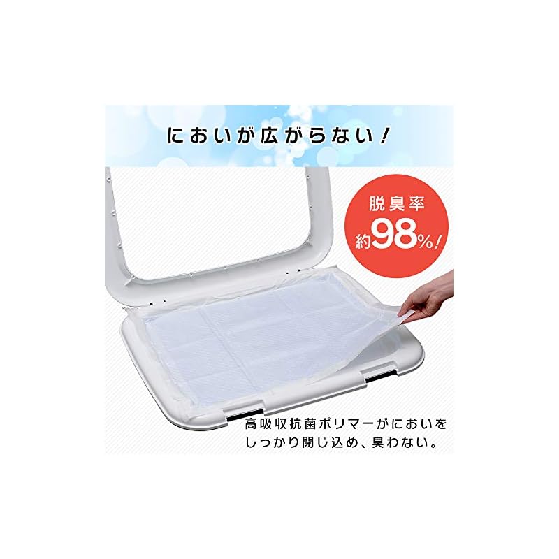 【即納】【Amazon.co.jp限定】 Smart Basic アイリスオーヤマ ペットシーツ 超厚型 お徳用 ワイド 100枚入 (x 1) (ケース販売)