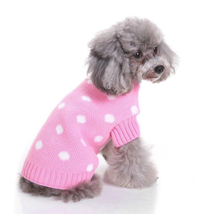 2023年新作入荷 ペット服 犬 服 Tシャツ ドッグウェア犬セーターペットクリスマスセーターニットハイネックペット服セーター犬セーター