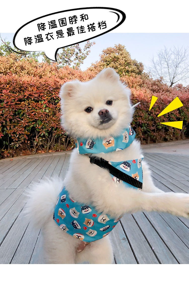 犬 クールベスト 保冷剤 付き 冷却ベスト 冷感ベスト 熱中症対策 ペット 服 ドッグ h0415