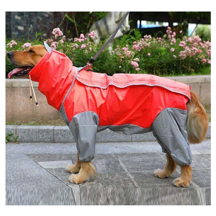 犬服 ドッグウェア レインコート大型犬向け フード付き カッバ 雨具 雨合羽 雨ガッパ 春 夏 秋 冬 合羽 防水 梅雨 ポンチョ 大型犬 大きい