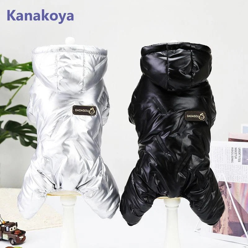 犬服 ペットウェア 秋 冬 中綿入り フード付き 裏ボア 裏起毛 保温 防寒対策 あったか ドッグウェア 小型犬 中型犬 犬用 愛犬 猫 お散歩