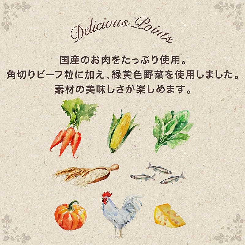 【即納】グラン・デリ グランデリ ドッグフード ソフト ふっくら仕立て シニア 10歳以上用 鶏ささみ・ビーフ・緑黄色野菜・小魚・チーズ・角切りビーフ粒入り 700g 国産 ユニチャーム